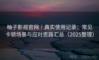 柚子影视官网｜真实使用记录：常见卡顿场景与应对思路汇总（2025整理）