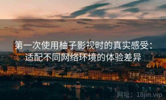 第一次使用柚子影视时的真实感受：适配不同网络环境的体验差异