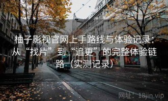 柚子影视官网上手路线与体验记录：从“找片”到“追更”的完整体验链路（实测记录）