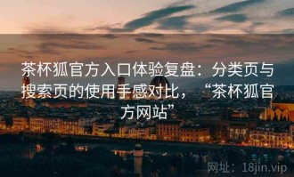 茶杯狐官方入口体验复盘：分类页与搜索页的使用手感对比，“茶杯狐官方网站”